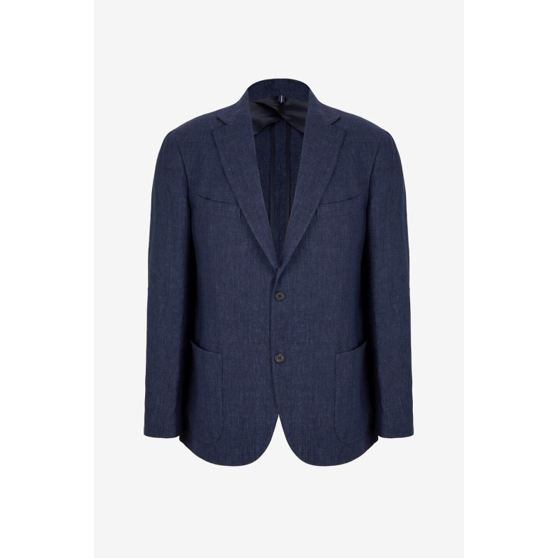 Blazer Structuré en Lin